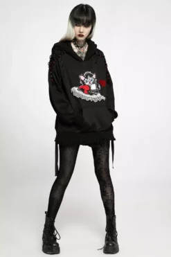 Snakes And Skulls Split Leg Mesh Leggings 13 Snakes And Skulls Split Leg Mesh Leggings -Kreepsville Sales WK 521DDF 07