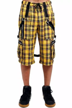 Tripp Clash Pants [Yellow Plaid] -Kreepsville Sales YP7272M YELPLD SHORT