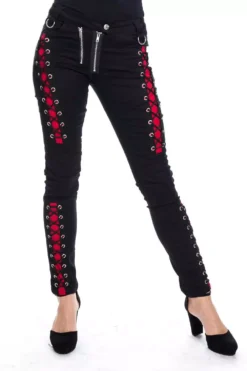 Adina Pants 7 Adina Pants -Kreepsville Sales adina pant black red heartless 1copy