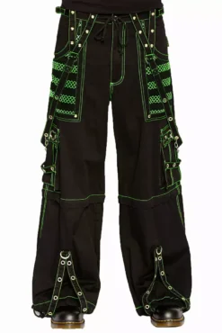Tripp Electro Pants [Black/Green]