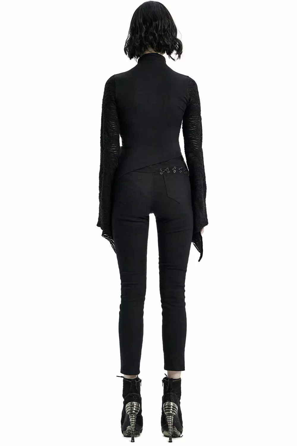 Death Cult Black Denim Jeans 8 Death Cult Black Denim Jeans - Image 6