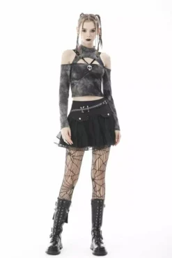 School Skullstice Mesh Mini Skirt 12 School Skullstice Mesh Mini Skirt -Kreepsville Sales dfddfefgfrefgfedfv