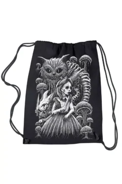 Alice In Murderland Bag [Multiple Styles Available] -Kreepsville Sales drawstring backpack d5187e64 682b 4b7c bdab 9163ea455b6f