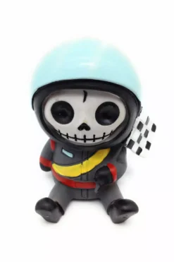 Race Car Driver Jerry Statue -Kreepsville Sales furrybones jerry skeleton racecar 1 0c3eb5844e25d0e0a9c25edb04048df6