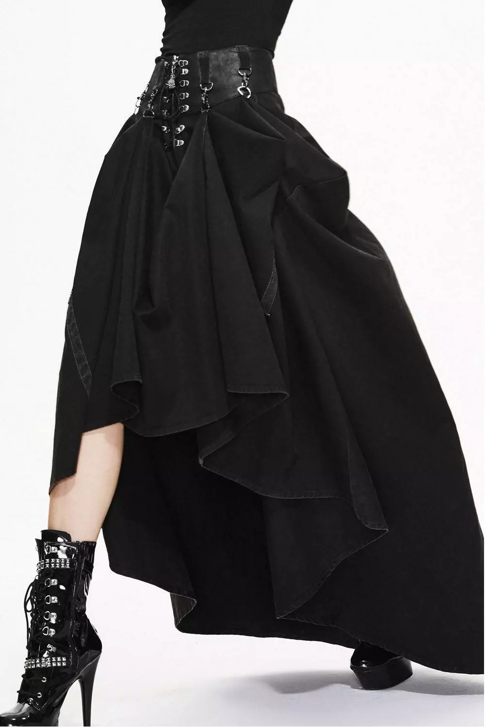 Bustle Harness Maxi Skirt 4 Bustle Harness Maxi Skirt - Image 2