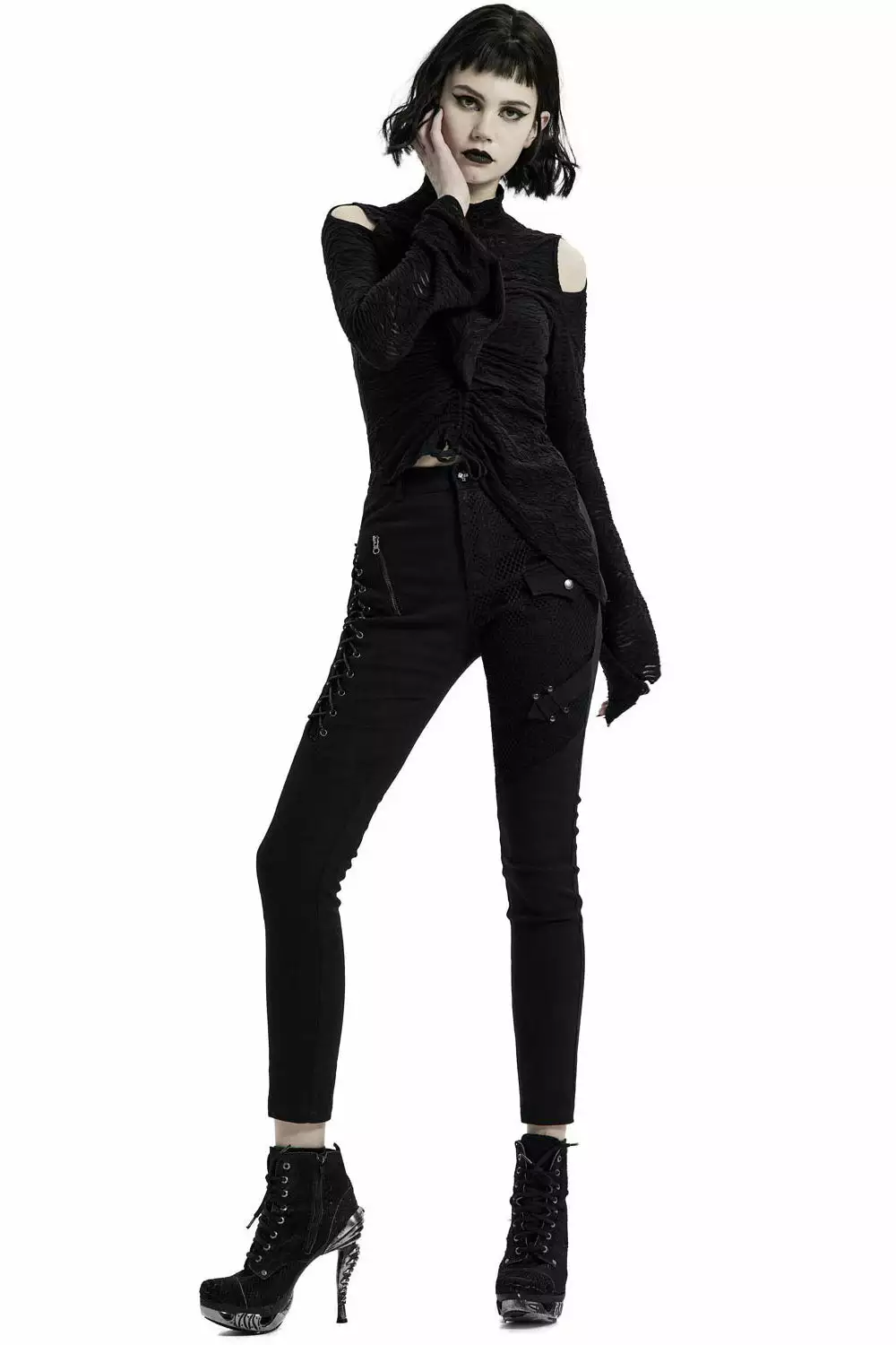 Death Cult Black Denim Jeans 9 Death Cult Black Denim Jeans - Image 7