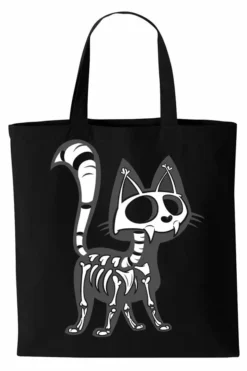 Skelekitty Bag [Multiple Styles Available] -Kreepsville Sales kittytote