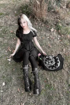 Alice In Wonderland Clock Bag [Multiple Styles Available] -Kreepsville Sales larissaLRY