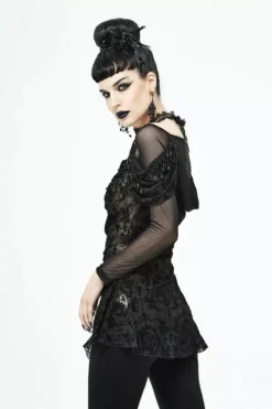 Netherworld Draped Shoulder Top 15 Netherworld Draped Shoulder Top -Kreepsville Sales lsi3274rewrdfgrfg