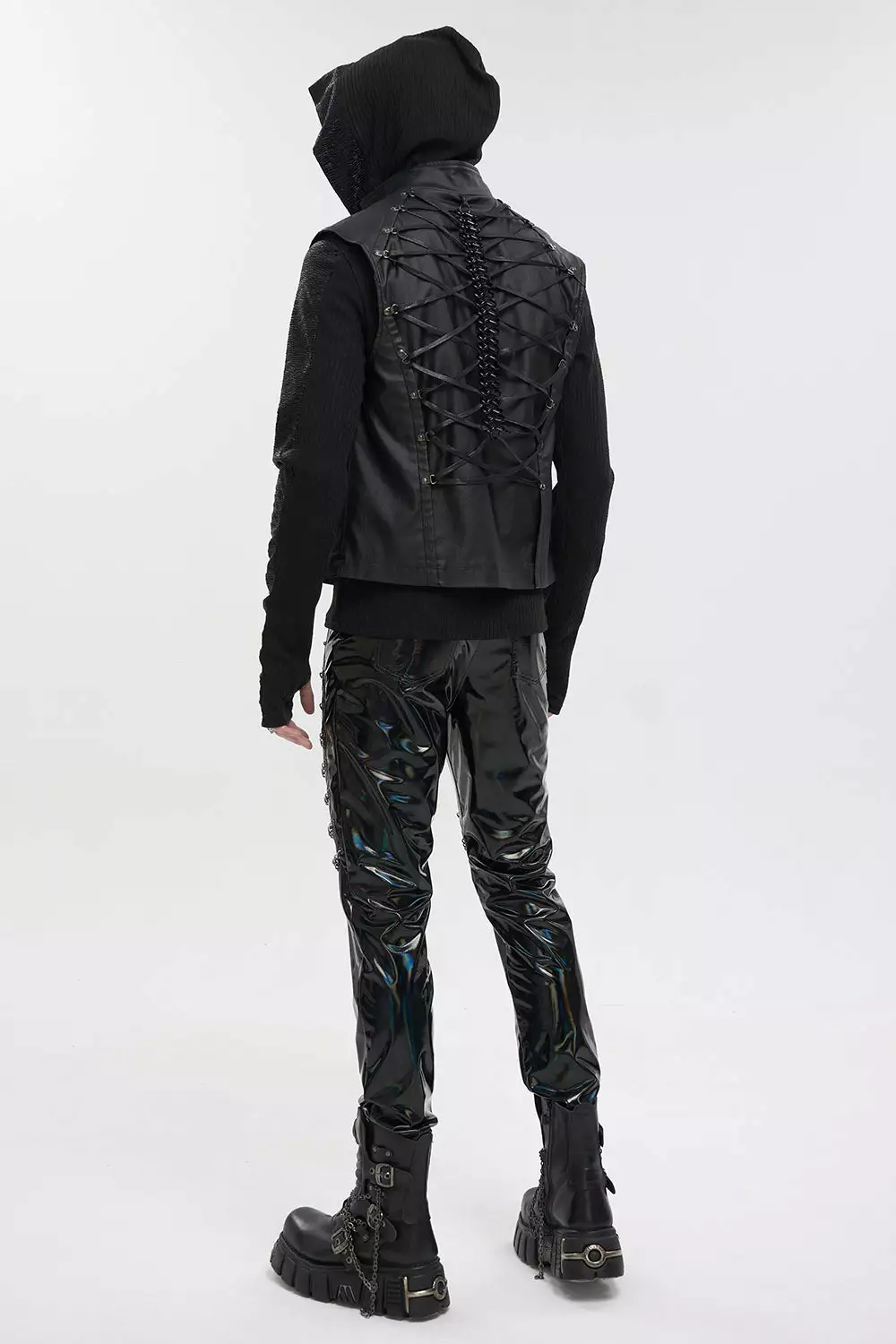 Holographic Hell Leather Pants 10 Holographic Hell Leather Pants - Image 8