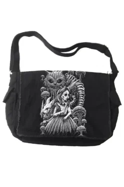Alice In Murderland Bag [Multiple Styles Available] -Kreepsville Sales messenger bag resize baf07352 bb2a 4278 a508 54bc15d45fde