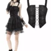 Morticia Munster Corset -Kreepsville Sales nfgnfgnfgn
