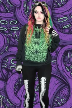 Aliens Exist Xenomorph Sweatshirt