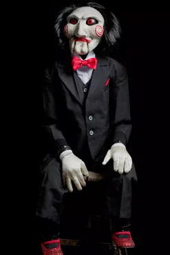Front Page 8 TRICK OR TREAT STUDIOS Saw Billy The Puppet 47" Lifesize Poseable Puppet Prop