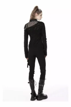 RIP To Shreds Fishnet Top -Kreepsville Sales sddfd