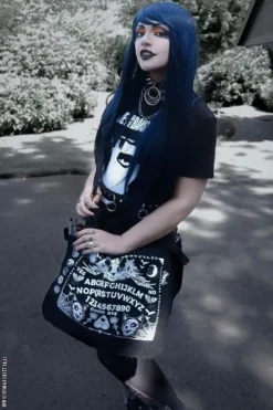 Purranormal Spirit Board Messenger Bag 14 Purranormal Spirit Board Messenger Bag -Kreepsville Sales sfsd