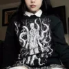 Slender Sickness Sweatshirt 1 Slender Sickness Sweatshirt -Kreepsville Sales slenderrrr