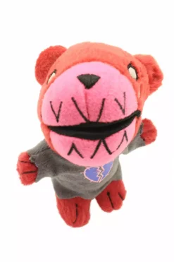 Teddy Scares Edwin Morose Keychain