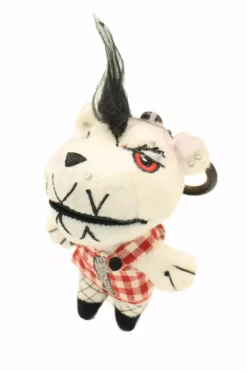 Teddy Scares Rita Mortis Keychain -Kreepsville Sales teddy scares keychain rita 02