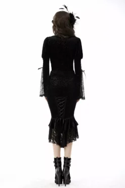 Ghostling Vintage Goth Skirt -Kreepsville Sales tgrteter