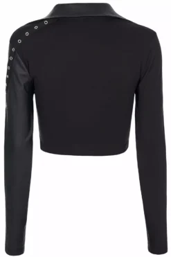 Split Personality Crop Top -Kreepsville Sales tretercopy