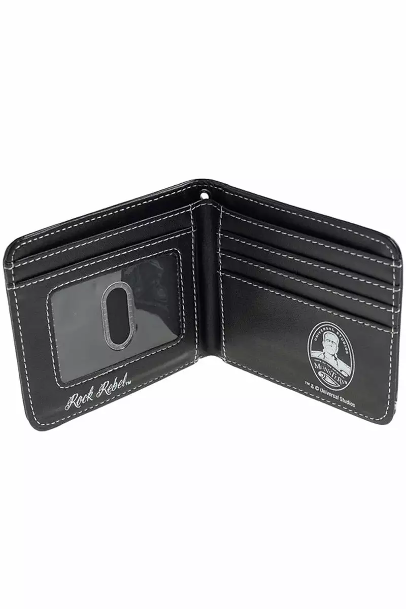 Horror Monster Collage Bifold Wallet 4 Horror Monster Collage Bifold Wallet - Image 2
