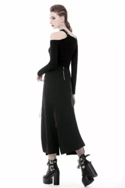 In Your Dark Dreams Slit Maxi Skirt -Kreepsville Sales vfgvvrgtr