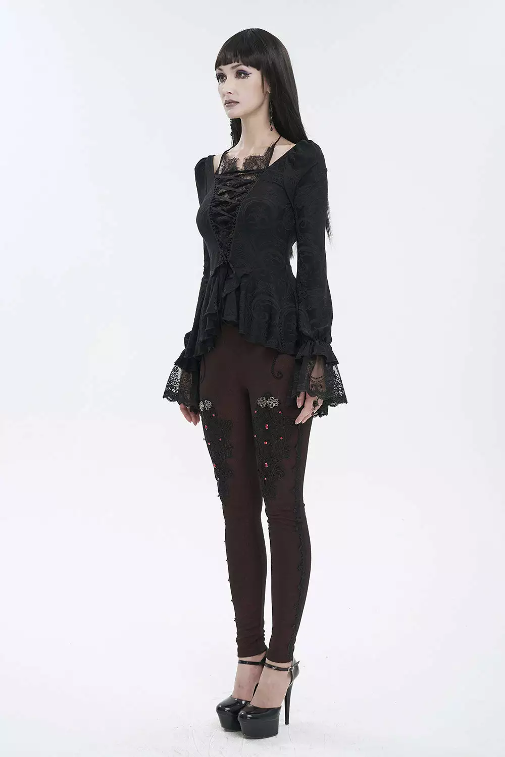 Romantic Goth Ruffles Top 7 Romantic Goth Ruffles Top - Image 5