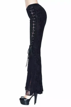 Persephone Flared Pants 10 Persephone Flared Pants -Kreepsville Sales womens gothic bell bottoms