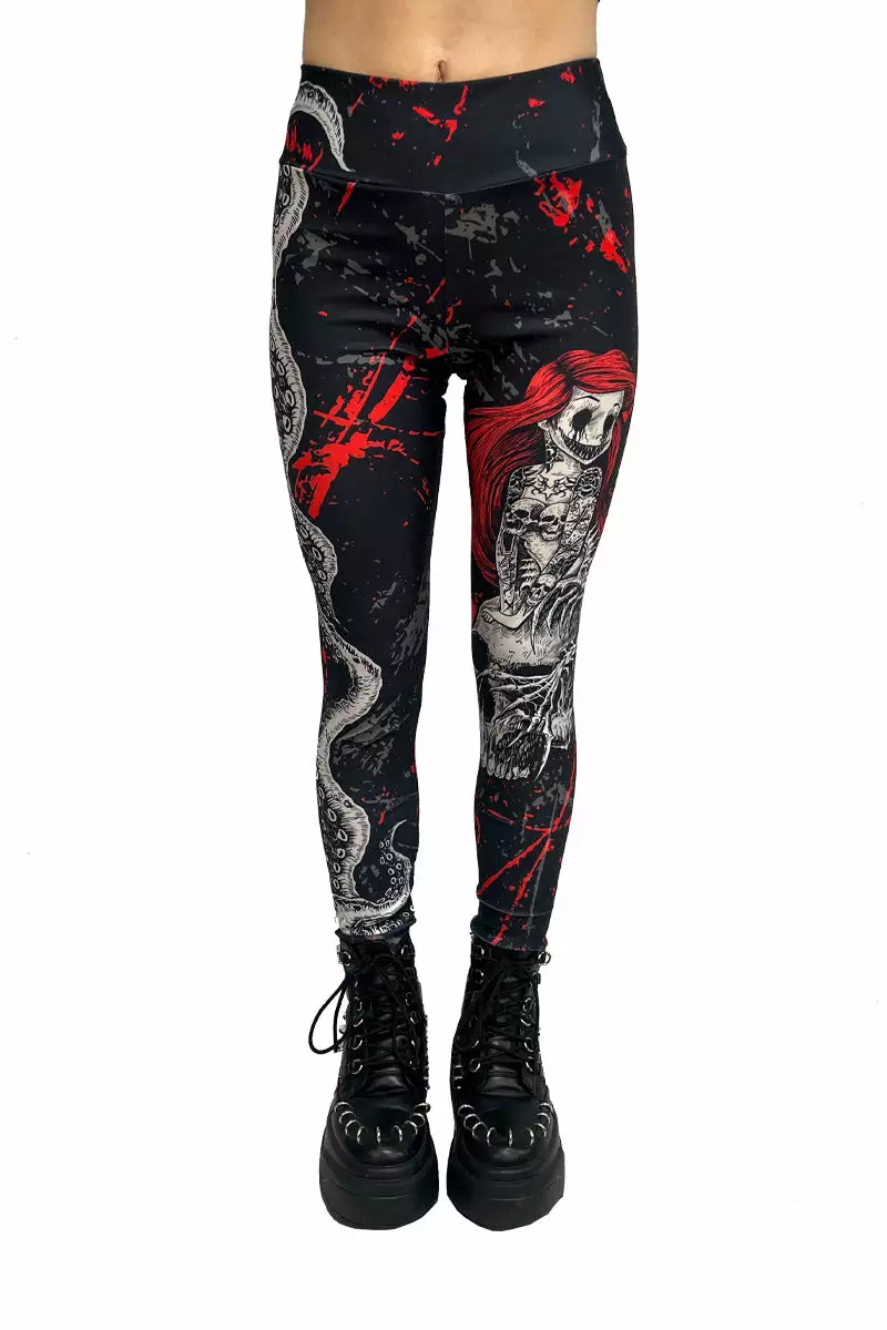 The Little Mermaidcore Leggings 5 The Little Mermaidcore Leggings - Image 3