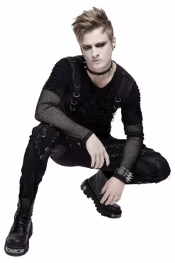 Patient 99 Distressed Punk Pants -Kreepsville Sales yjtj